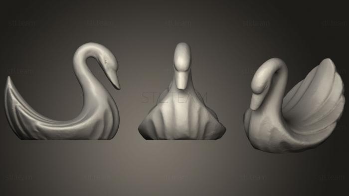 3D модель Плавный Лебедь (STL)
